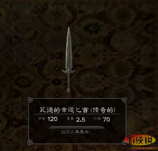 《上古卷轴5:天际》特殊装备展览