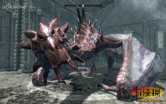 《上古卷轴5:天际》捕龙与骑龙