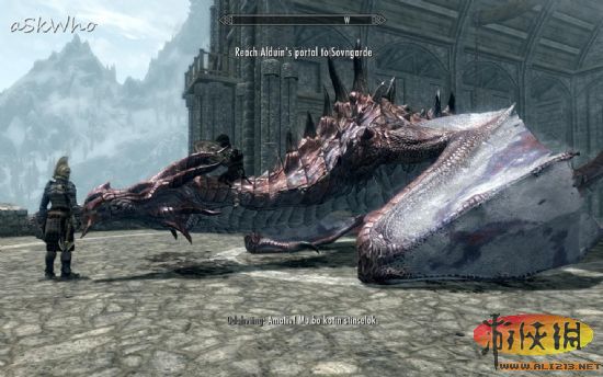 《上古卷轴5:天际》捕龙与骑龙