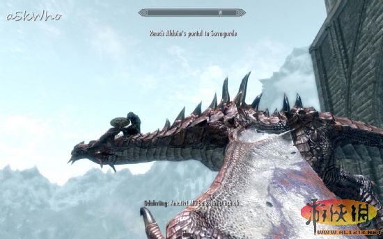 《上古卷轴5:天际》捕龙与骑龙