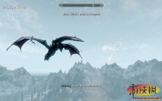 《上古卷轴5:天际》捕龙与骑龙