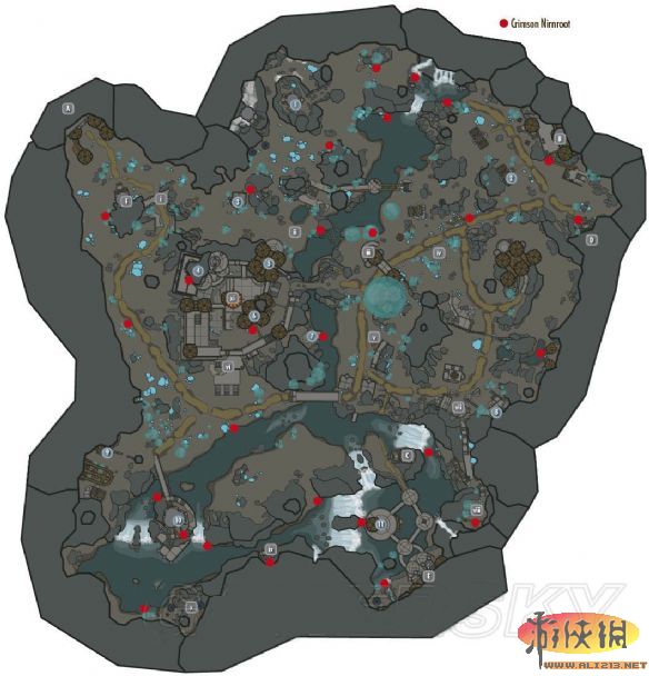 《上古卷轴5：天际》黑镜地图 上古卷轴5黑境地图