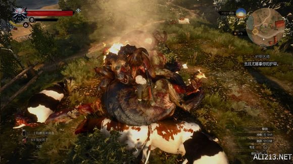 《巫师3：狂猎》各种牛魔王打法解析攻略 牛魔王怎么打