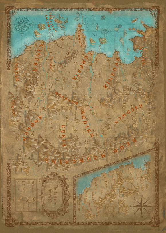 《巫师3:狂猎》游戏世界与波兰对比地图一览