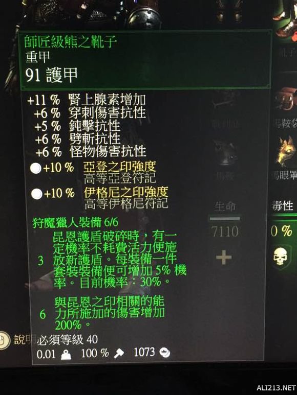 《巫师3：狂猎》师匠级熊装赏析