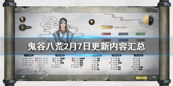 鬼谷八荒2月7日更新内容汇总（鬼谷八荒2月7日更新内容汇总及答案）