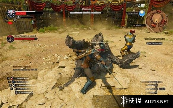 《巫师3:狂猎》血与酒沙尔玛无脑过关技巧 沙尔玛怎么打