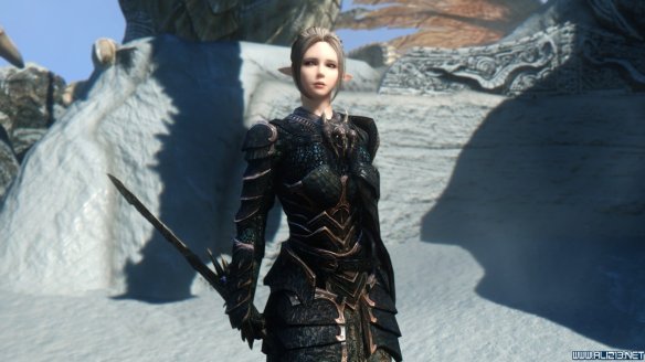 《上古卷轴5：天际》第三届龙裔参赛作品 混血精灵莫妮卡赏析攻略