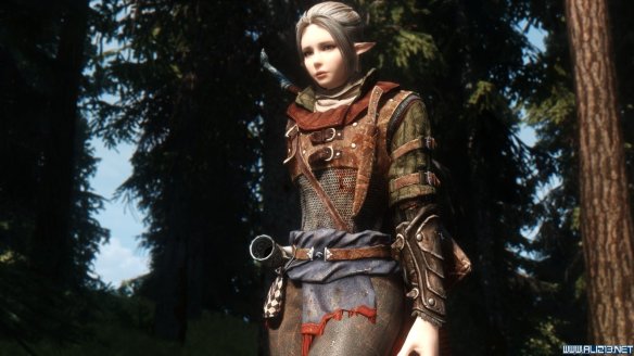 《上古卷轴5：天际》第三届龙裔参赛作品 混血精灵莫妮卡赏析攻略