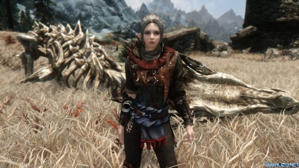 《上古卷轴5：天际》第三届龙裔参赛作品 混血精灵莫妮卡赏析攻略