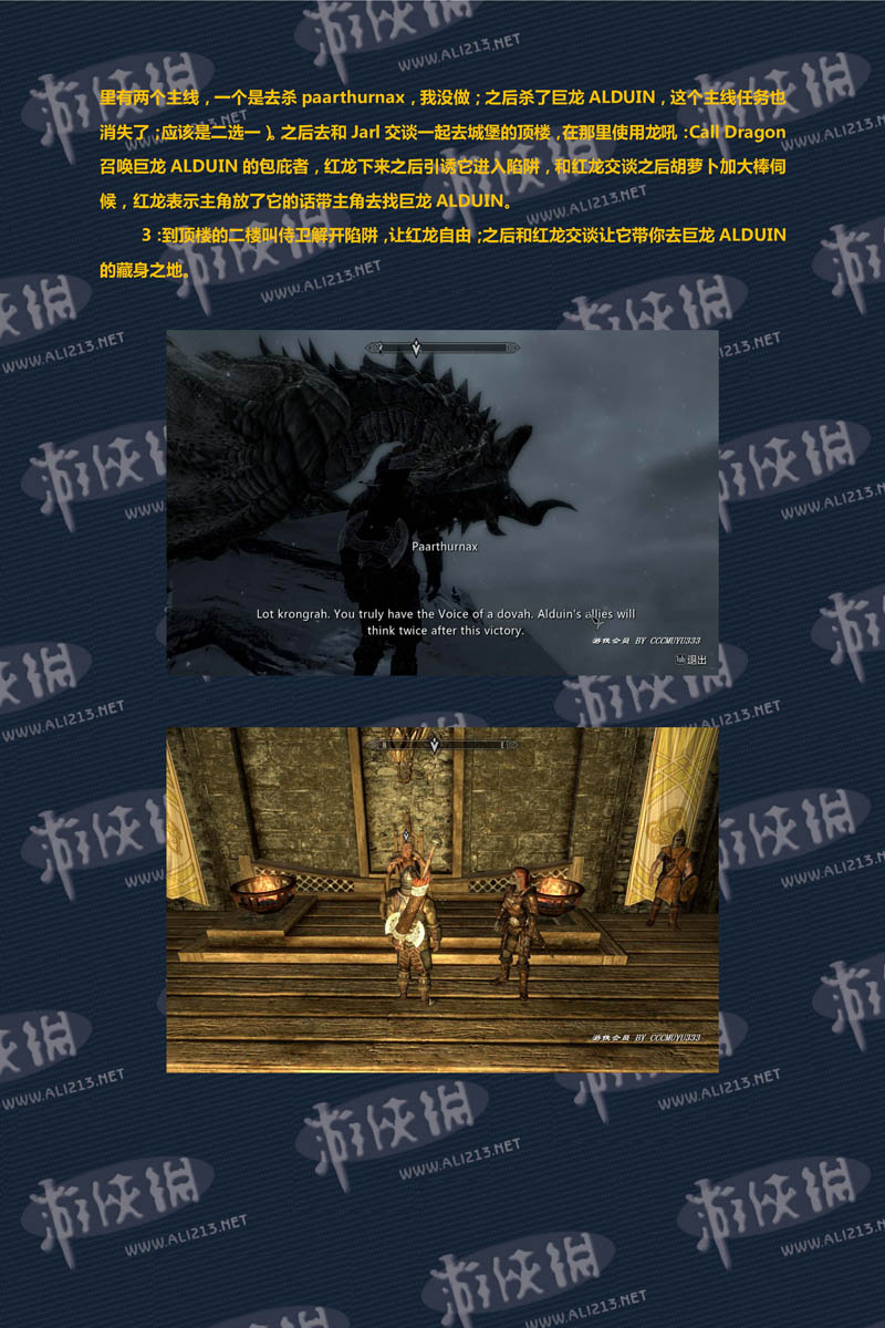 《上古卷轴5：天际》强档攻略