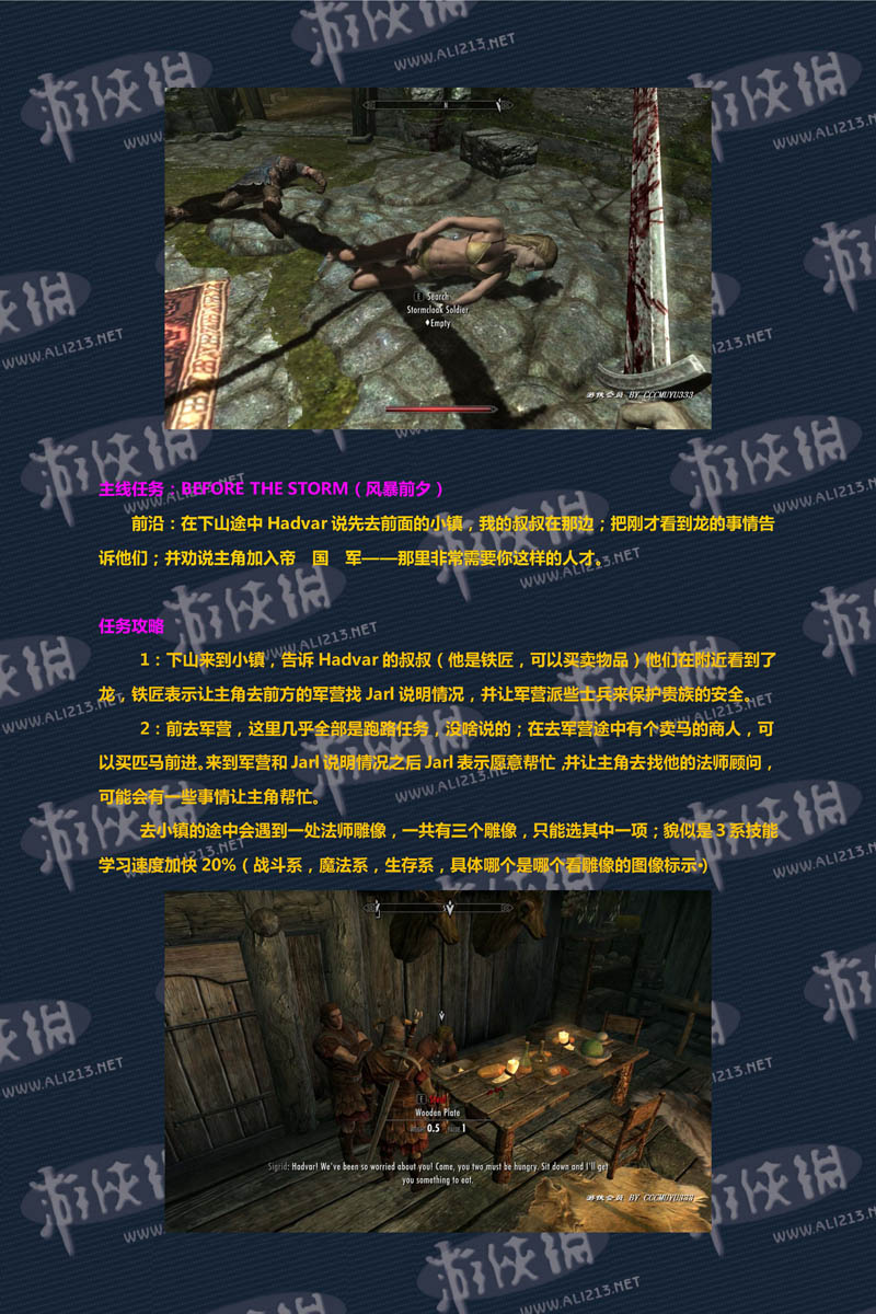 《上古卷轴5：天际》强档攻略