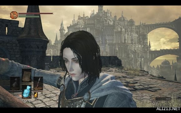 《黑暗之魂3》黑发短发美女捏脸数据 黑暗之魂3白发帅哥捏脸数据