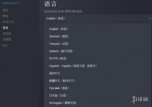 消逝的光芒2英文配音怎么设置 英配中字设置方法