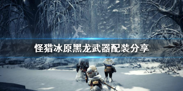 怪猎冰原黑龙武器怎么搭配 怪猎冰原黑龙武器怎么搭配装备
