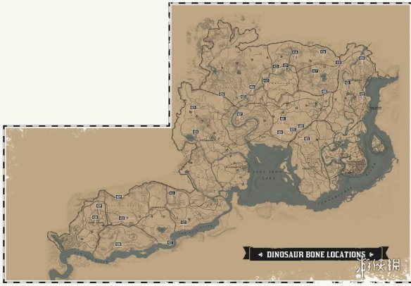 荒野大镖客2恐龙骨在哪里 荒野大镖客2全恐龙骨收集位置一览