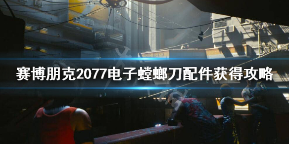 赛博朋克2077电子螳螂刀配件在哪（赛博朋克2077传说螳螂刀配件）