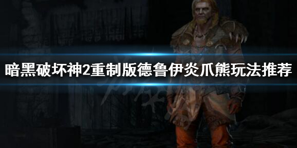 暗黑破坏神2重制版炎爪熊是什么（暗黑2暴力狼和炎爪熊）