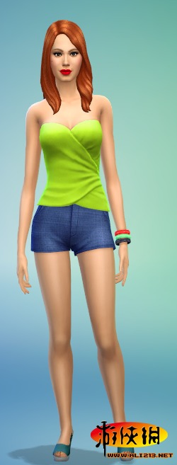 《模拟人生4》自捏女娃一枚（模拟人生4捏女生）