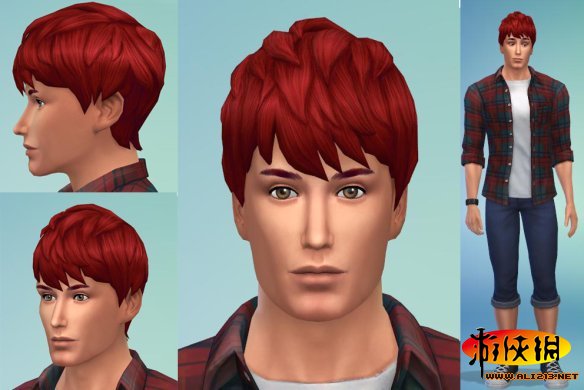 《模拟人生4》型男靓女捏脸分享 型男