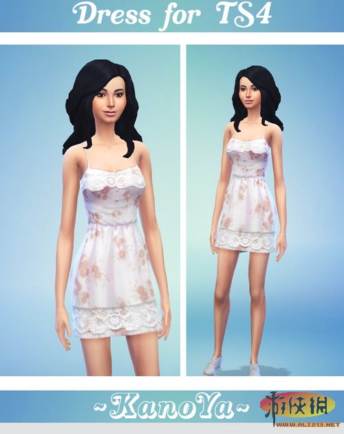 《模拟人生4》吊带裙MOD安装教程（模拟人生4裙子mod）