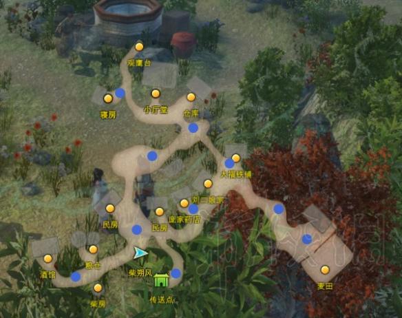 天命奇御亡魂地图位置一览 天命奇御小溪亡魂位置