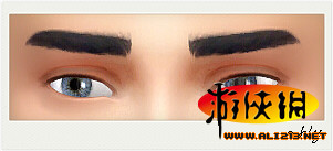 《模拟人生4》男性替代眉毛（模拟人生4人物睫毛）