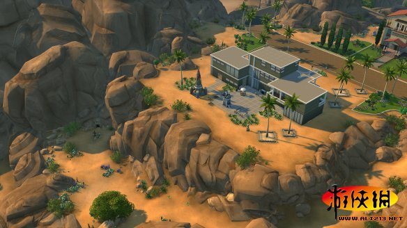 《模拟人生4》柳溪镇沙漠绿洲隐藏地图进入方法图文详解 Sylvan Glade 森林空地