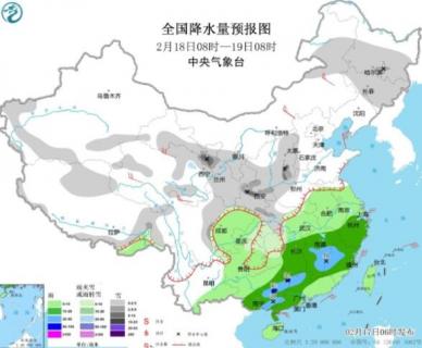 新一轮大范围雨雪展开 新一轮大范围雨雪来