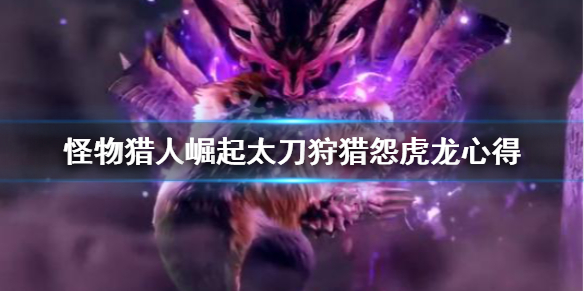 怪物猎人崛起太刀怎么打怨虎龙（怪物猎人崛起 怨虎刀配装）