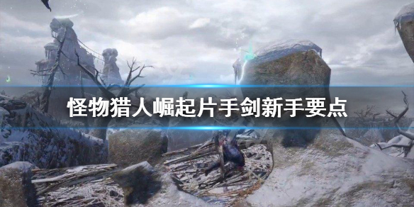 怪物猎人崛起片手剑新手怎么玩 怪物猎人崛起片手剑玩法