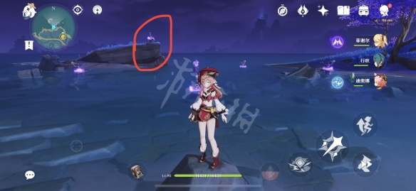 原神越石村海边机关怎么玩 原神越石村海滩雷指针解密玩法