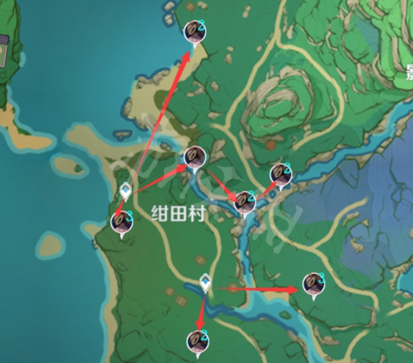原神刀镡采集路线分享 原神刀镡在哪里刷
