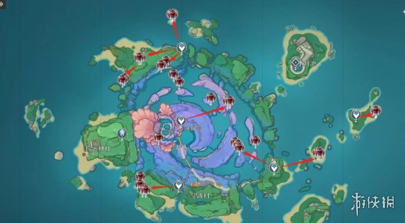 原神刀镡在哪里刷 原神刀镡收集路线分享