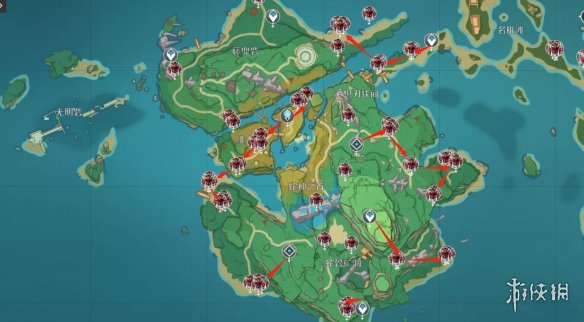 原神刀镡在哪里刷 原神刀镡收集路线分享