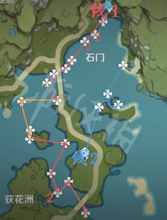原神马尾在哪采集 原神马尾采集路线分享