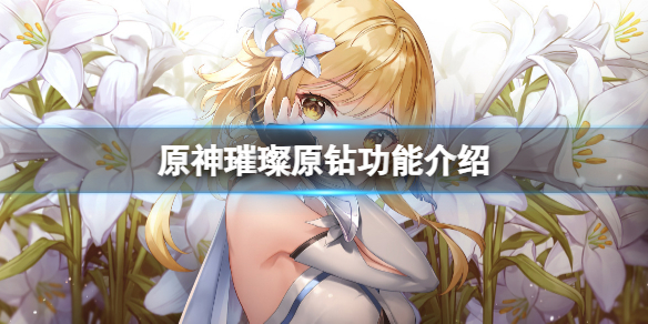 原神璀璨原钻有什么用（原神璀璨原钻是干嘛的）