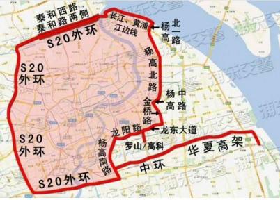 2019上海高架限行时间规定
