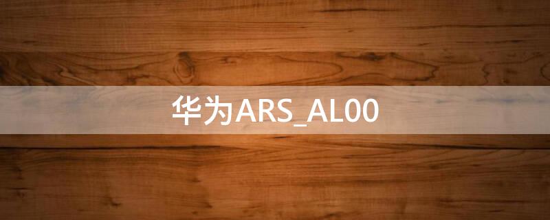 华为ARS_AL00