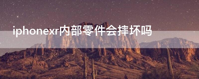 iPhonexr内部零件会摔坏吗