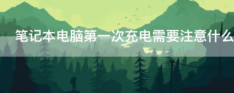 笔记本电脑第一次充电需要注意什么 笔记本电脑第一次充电要电全用完吗