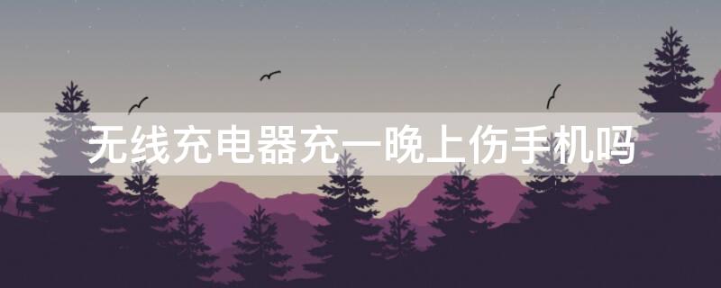 无线充电器充一晚上伤手机吗