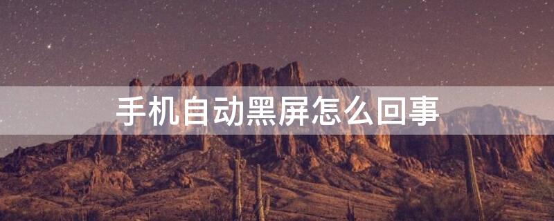 手机自动黑屏怎么回事 vivo手机自动黑屏怎么回事