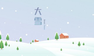 2022大雪节气的诗意朋友圈文案 2021大雪节气的诗意朋友圈文案