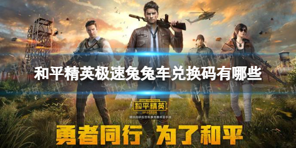 和平精英极速兔兔车兑换码有哪些（和平精英童趣迷兔兑换码）