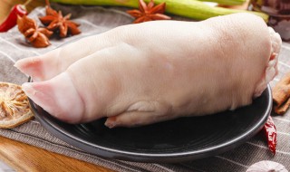 猪爪的营养价值与功效 猪爪有什么功效