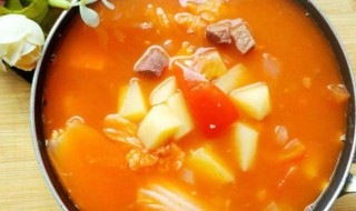 素版罗宋汤怎么做 素罗宋汤的做法 正宗