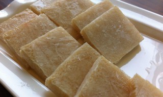 冻豆腐是怎么做成的（豆腐怎么做成冻豆腐）