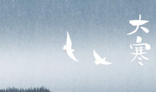 大寒节气有什么习俗 大寒节气有什么风俗