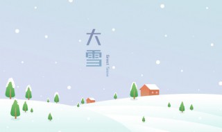 大雪节气有什么传统（关于大雪节气的传统）